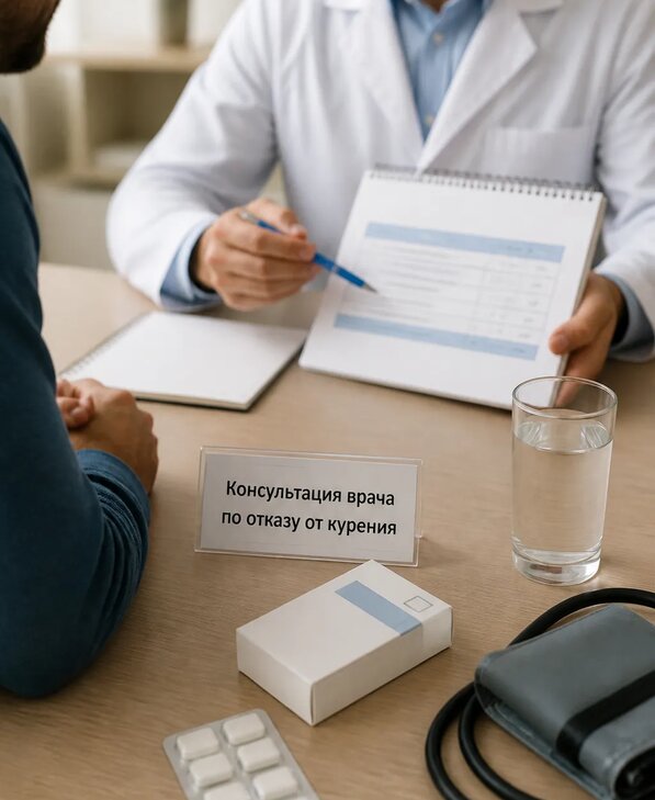 Консультация врача по отказу от курения для взрослых в Сестрорецке